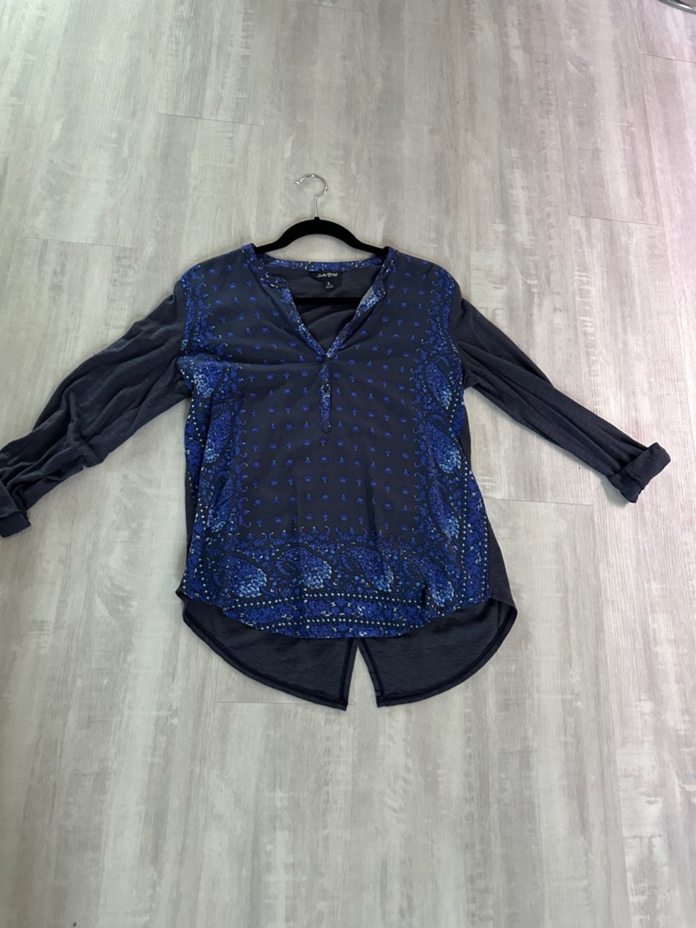 Lucky Brand Blue Top